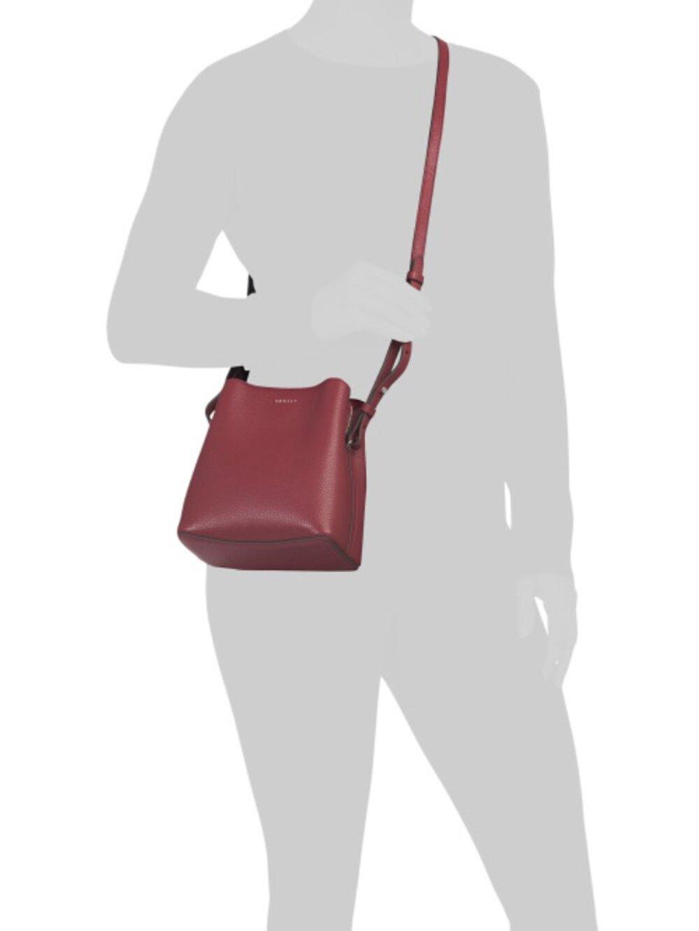 RADLEY LONDON Leather Dukes Place Small Compartment Crossbody - Picture 5 of 5